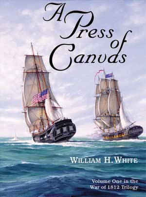 BOOK COVER: A Press of Canvas