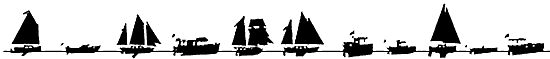 Silhouettes of Cruisers & Yachts